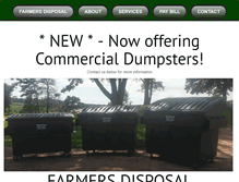 Tablet Screenshot of farmerstrash.com